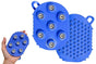 2Pcs Roller Ball Massager Glove Lymphatic Massage Muscle Release for Back-Blue V1263-JX-7426-2