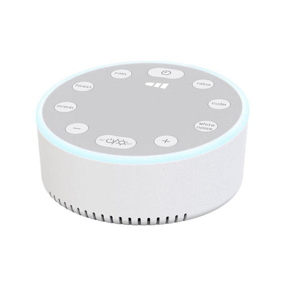 2pcs Sound Machine White Noise Sleeping Machine Soothing Sound Night Light V1263-JX-7427