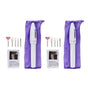 2 Sets Cordless Professional Manicure Pedicure Kit 5 in 1 Electric Nail Drill Machine V1263-JX-7429