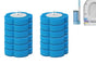 12pcs Toilet Replacement Brush Heads Toilet Bowl Cleaning Kit-Blue head V1263-JX-7432-3