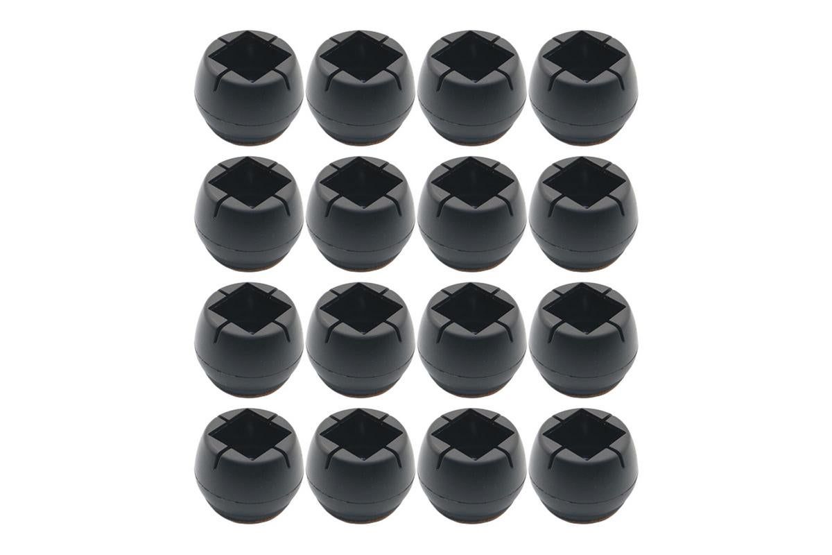 16pcs Chair Leg Floor Protectors Soft Silicone Round Covers with Glide Pads-Round V1263-JX-7435