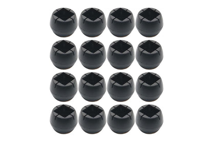 16pcs Chair Leg Floor Protectors Soft Silicone Round Covers with Glide Pads-Round V1263-JX-7435