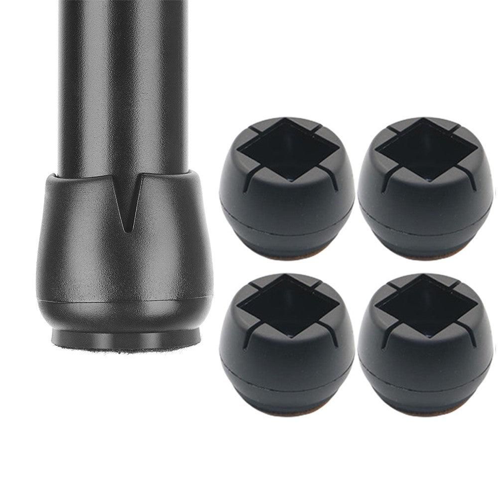 16pcs Chair Leg Floor Protectors Soft Silicone Round Covers with Glide Pads-Round V1263-JX-7435