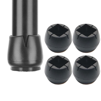 16pcs Chair Leg Floor Protectors Soft Silicone Round Covers with Glide Pads-Round V1263-JX-7435