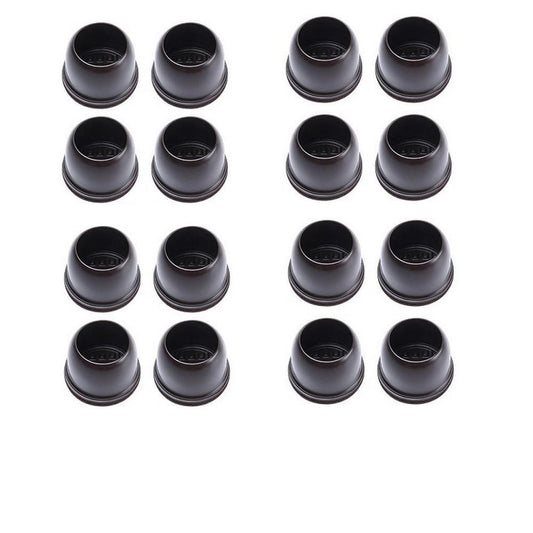 16pcs Silicone Chair Leg Floor Protectors Furniture Leg Feet Cup for Hardwood Floors with Wrapped Felt -Round V1263-JX-7436-4