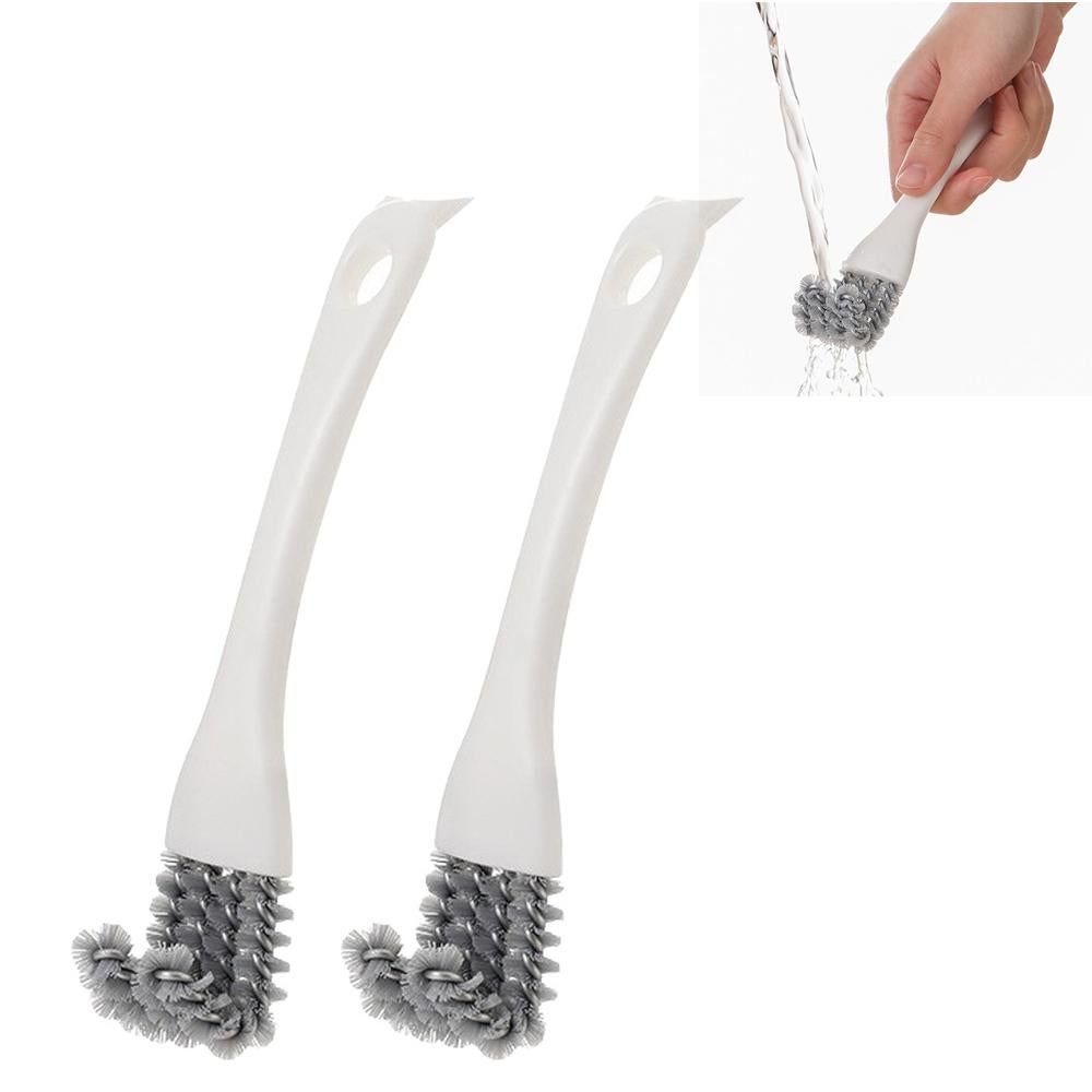 2Pcs Grill Brush Safe BBQ Grill Cleaner Brush BBQ Grill Accessories Tools V1263-JX-7442