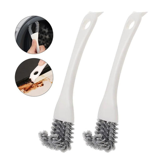 2Pcs Grill Brush Safe BBQ Grill Cleaner Brush BBQ Grill Accessories Tools V1263-JX-7442