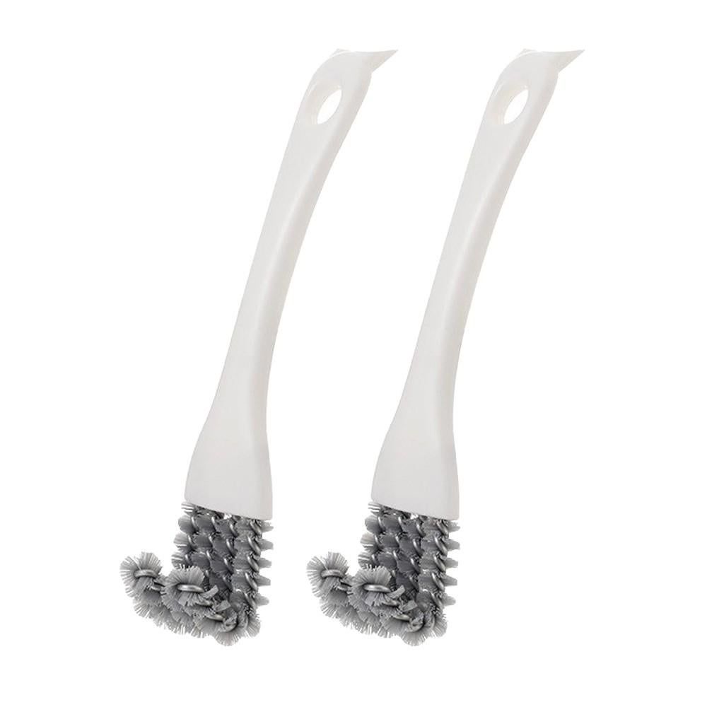 2Pcs Grill Brush Safe BBQ Grill Cleaner Brush BBQ Grill Accessories Tools V1263-JX-7442