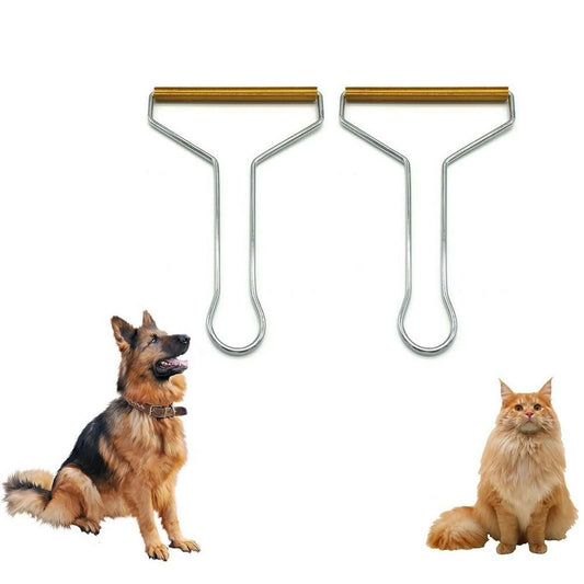 2Pcs Portable Lint Cleaner Fabric Lint Cleaner Pro Pet Hair Remover for Sofa Clothes Carpet V1263-JX-7444