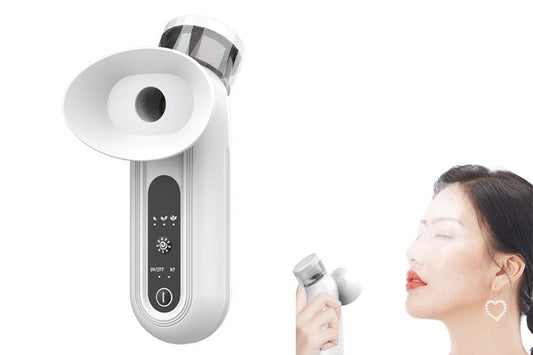 3-in-1 Eye Steamer with 3 Level Temperatures Nano Eye Mist Steam Sprayer for Dry Eye V1263-JX-7450