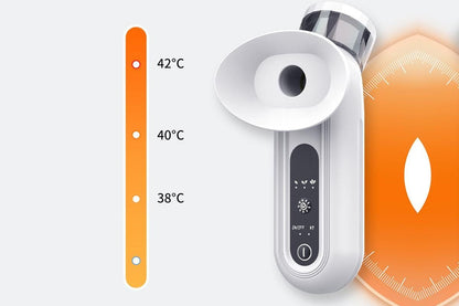 3-in-1 Eye Steamer with 3 Level Temperatures Nano Eye Mist Steam Sprayer for Dry Eye V1263-JX-7450