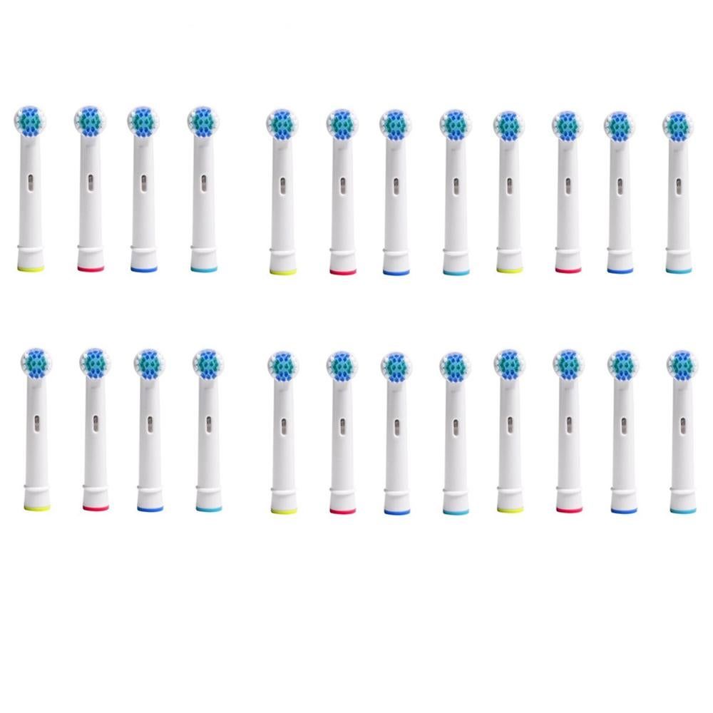 40pcs 3D Whitening Replacement Brush Heads Compatible with Oral-B Toothbrush V1263-JX-7452