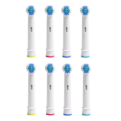 40pcs 3D Whitening Replacement Brush Heads Compatible with Oral-B Toothbrush V1263-JX-7452