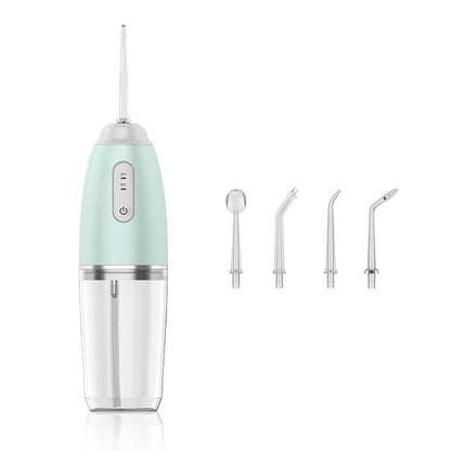 4-in-1 Cordless Oral Irrigator Rechargeable Portable Water Flosser -White V1263-JX-7453-2