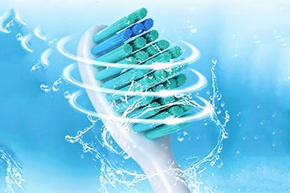 4Pcs Replacement Electric Toothbrush Heads Soft Bristle Compatible with Philips HX Series V1263-JX-7456