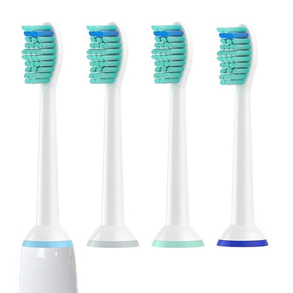 4Pcs Replacement Electric Toothbrush Heads Soft Bristle Compatible with Philips HX Series V1263-JX-7456