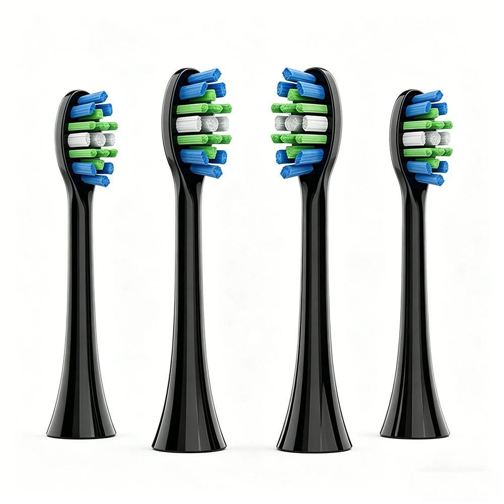 4Pcs Replacement Electric Toothbrush Heads Soft Bristle Compatible with Philips HX Series V1263-JX-7456