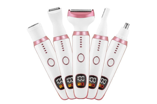 5 In 1 Electric Razor Shavers For Women Bikini Trimmer Face Razors Eyebrow Trimmer V1263-JX-7459
