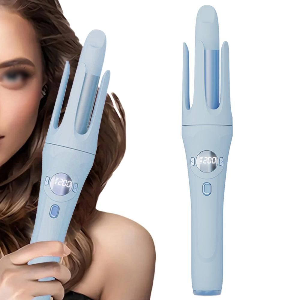 Auto Rotating Wireless Hair Curler 32mm for All Hair Types -Purple V1263-JX-7466