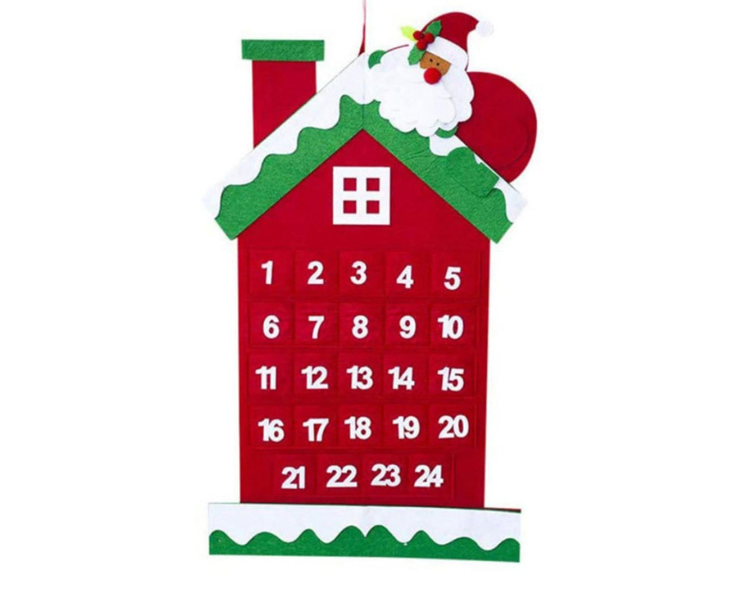 Xmas Tree Wall Calendar Fine Workmanship-B V1263-JX-747