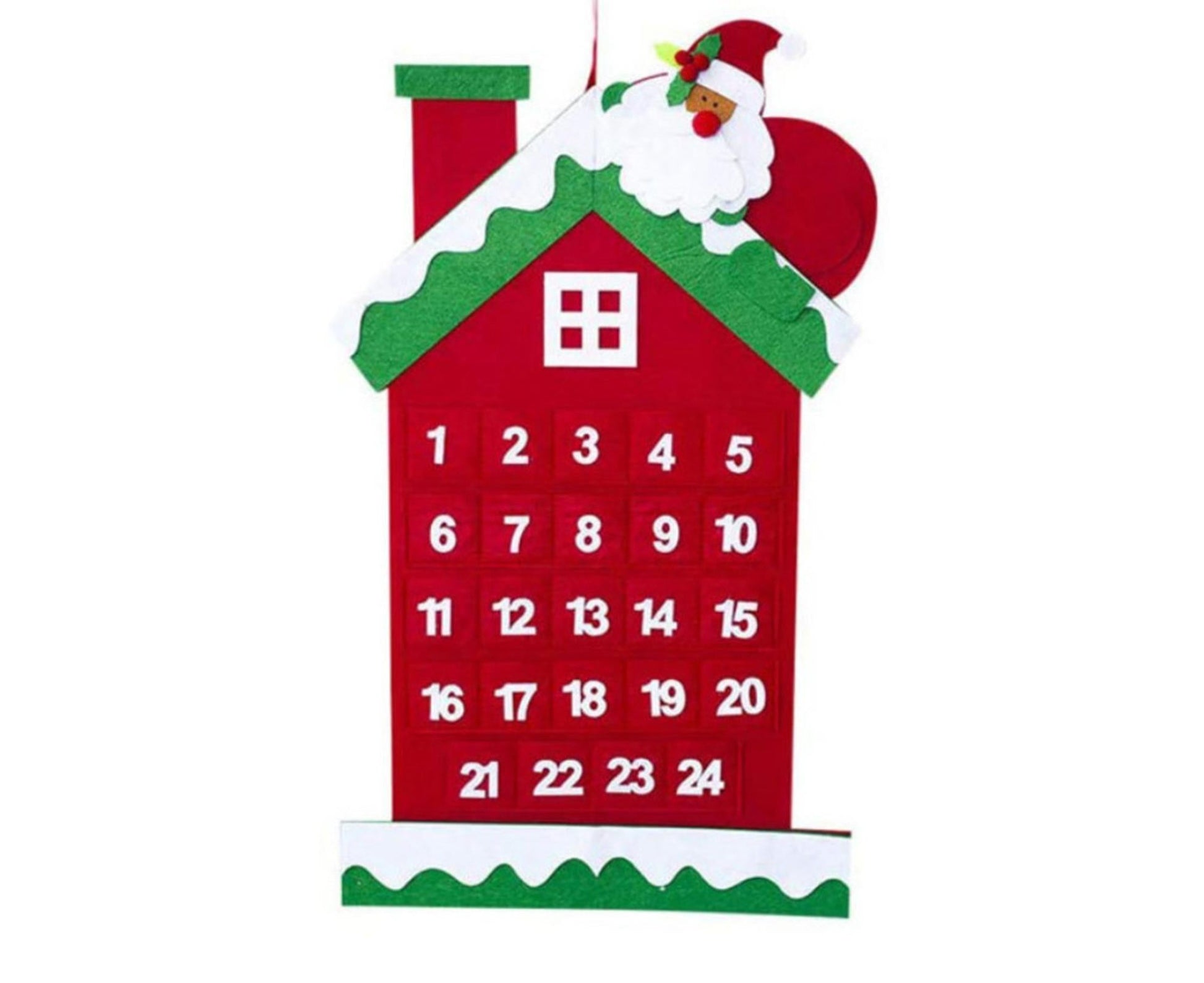 Xmas Tree Wall Calendar Fine Workmanship-B V1263-JX-747