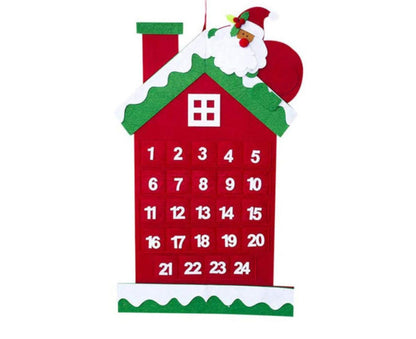 Xmas Tree Wall Calendar Fine Workmanship-B V1263-JX-747