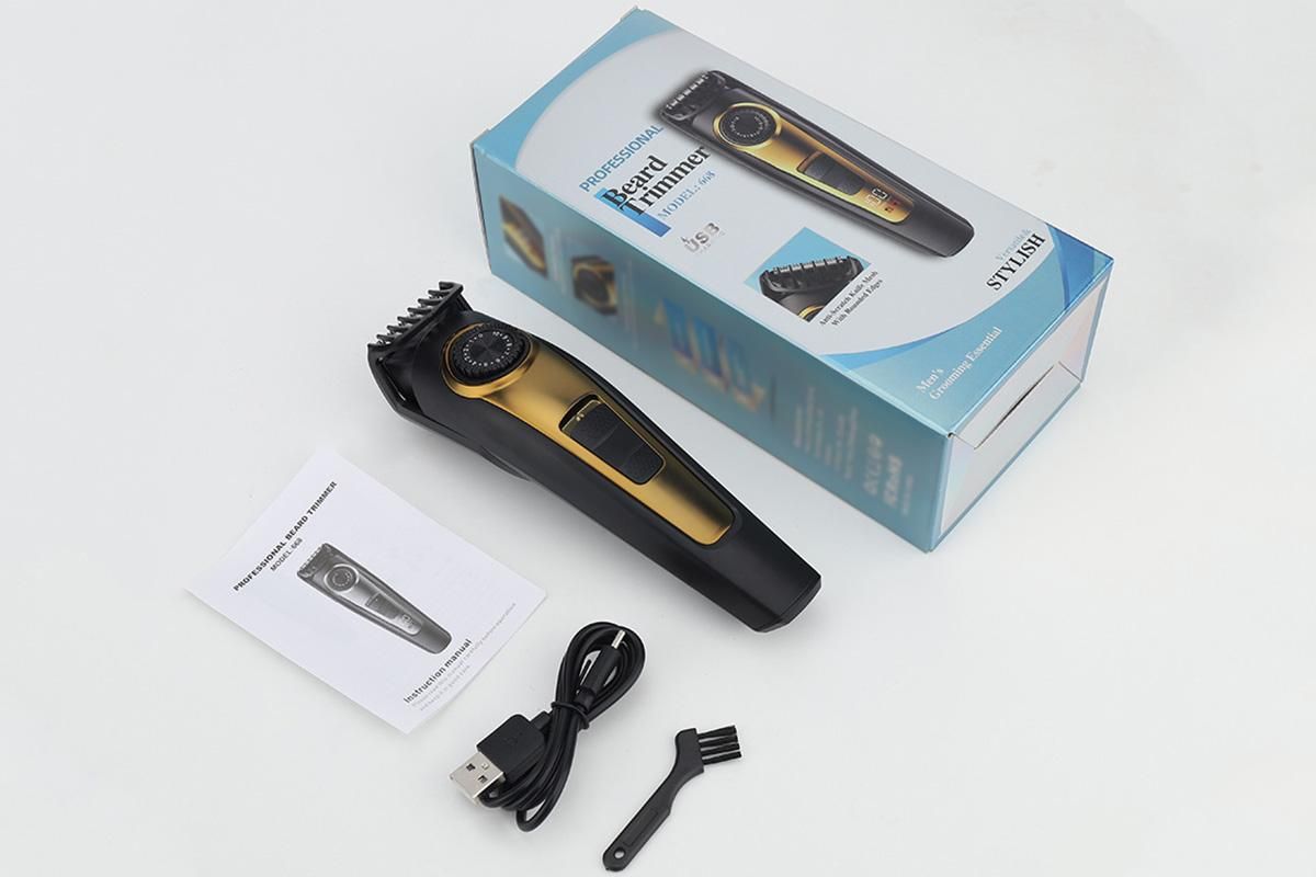 Electric Adjustable Beard Trimmer For Men Grooming Trimmer For Beard V1263-JX-7471