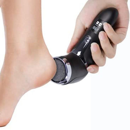 Electric Callus Remover for Feet Water-resistant 2 Speeds Pedicure Kit -Black and 12pcs kit V1263-JX-7472-1