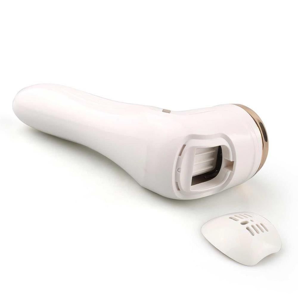 Electric Callus Remover for Feet Water-resistant 2 Speeds Pedicure Kit -White and 12pcs kit V1263-JX-7472-2
