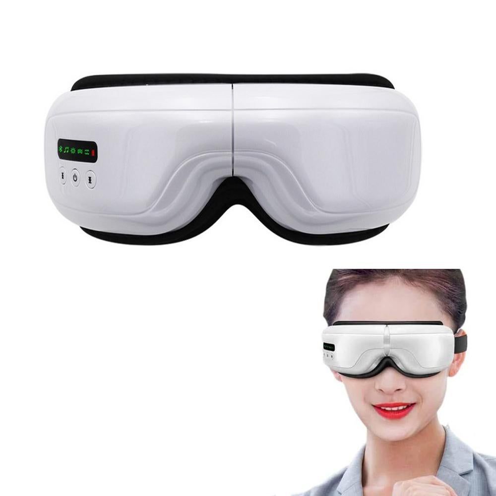 Electric Eye Massager Wireless Rechargeable Eye Massage Mask for Relax Dry Eyes Vibration V1263-JX-7474