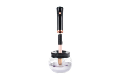 Electric Makeup Brush Cleaner Dryer Electric Cosmetic Make Up Brushes Set Cleaning Tool-Black V1263-JX-7475