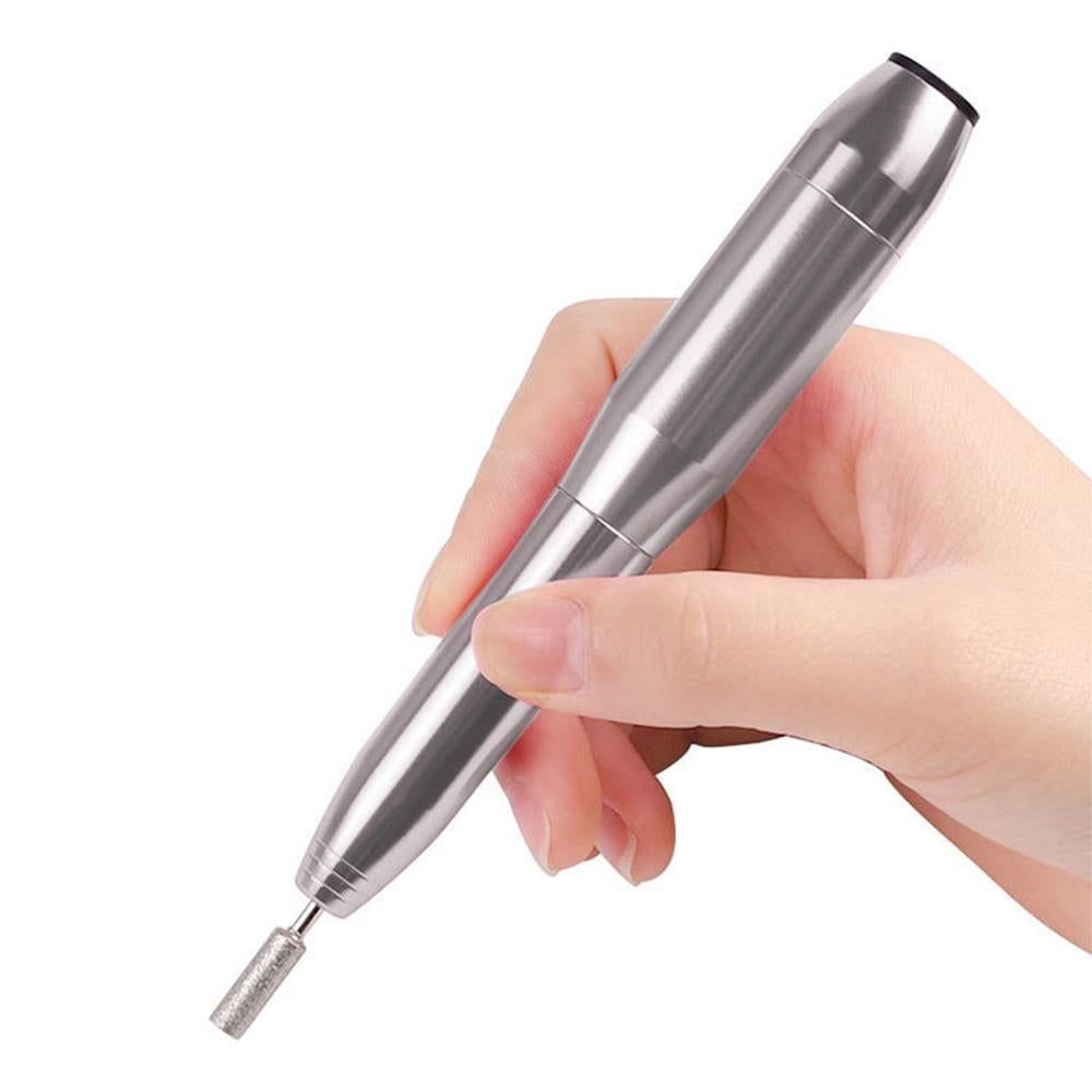 Electric Nail Drill Kit Cordless Nail Drill Portable USB Rechargeable Manicure Pedicure Tools for Acrylic Gel V1263-JX-7477-1