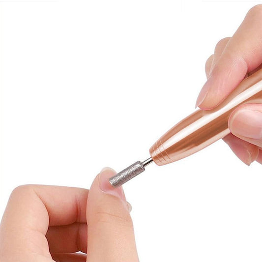Electric Nail Drill Kit Cordless Nail Drill Portable USB Rechargeable Manicure Pedicure Tools for Acrylic Gel V1263-JX-7477-2
