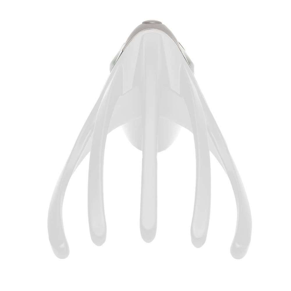 Finger Gripper Claw Massager Electric Head Massager Octopus Scalp Stress Relax -White V1263-JX-7478-1