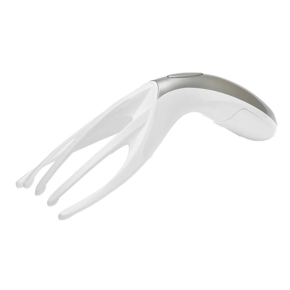 Finger Gripper Claw Massager Electric Head Massager Octopus Scalp Stress Relax -White V1263-JX-7478-1