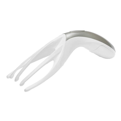 Finger Gripper Claw Massager Electric Head Massager Octopus Scalp Stress Relax -White V1263-JX-7478-1