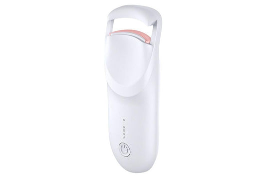 Heated Eyelash Curler Portable Electric Lash Curler Natural Curls-White V1263-JX-7482