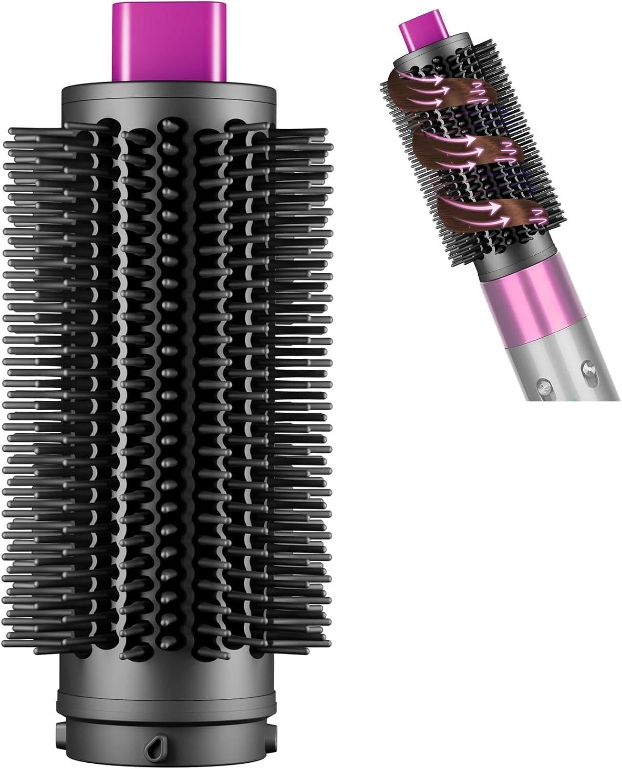 Large Round Volumizing Brush Attachment Compatible with Dyson Airwrap HS01/05/08-Gold V1263-JX-7485-1