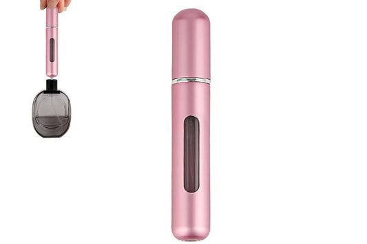 Mini Perfume Spray Pump 8ML Refillable Bottle Atomizer for Travel Outdoor-Pink V1263-JX-7487-1
