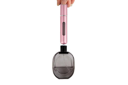 Mini Perfume Spray Pump 8ML Refillable Bottle Atomizer for Travel Outdoor-Pink V1263-JX-7487-1