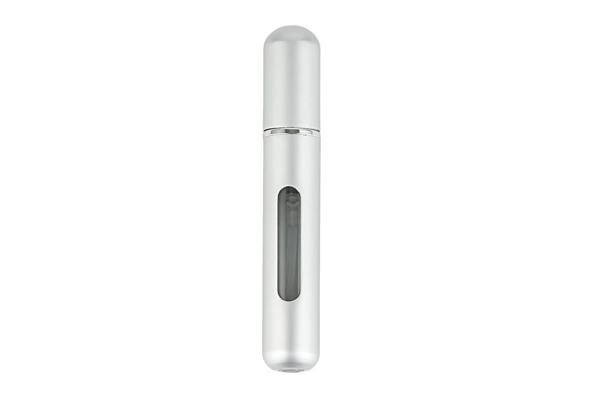 Mini Perfume Spray Pump 8ML Refillable Bottle Atomizer for Travel Outdoor-Silver V1263-JX-7487-2
