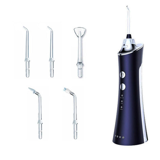 Water Dental Flosser Teeth Cleaner Rechargeable Water-resistant Cordless Water Dental Flosser for Home Travel V1263-JX-7495-2