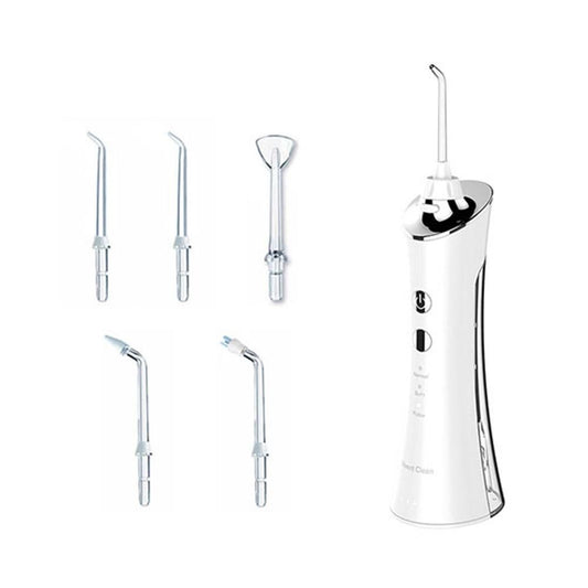 Water Dental Flosser Teeth Cleaner Rechargeable Water-resistant Cordless Water Dental Flosser for Home Travel V1263-JX-7495-2