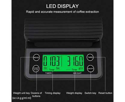 Electric Kitchen Scale - Coffee Scale - Mini Platform V1263-JX-759