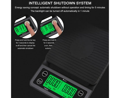 Electric Kitchen Scale - Coffee Scale - Mini Platform V1263-JX-759