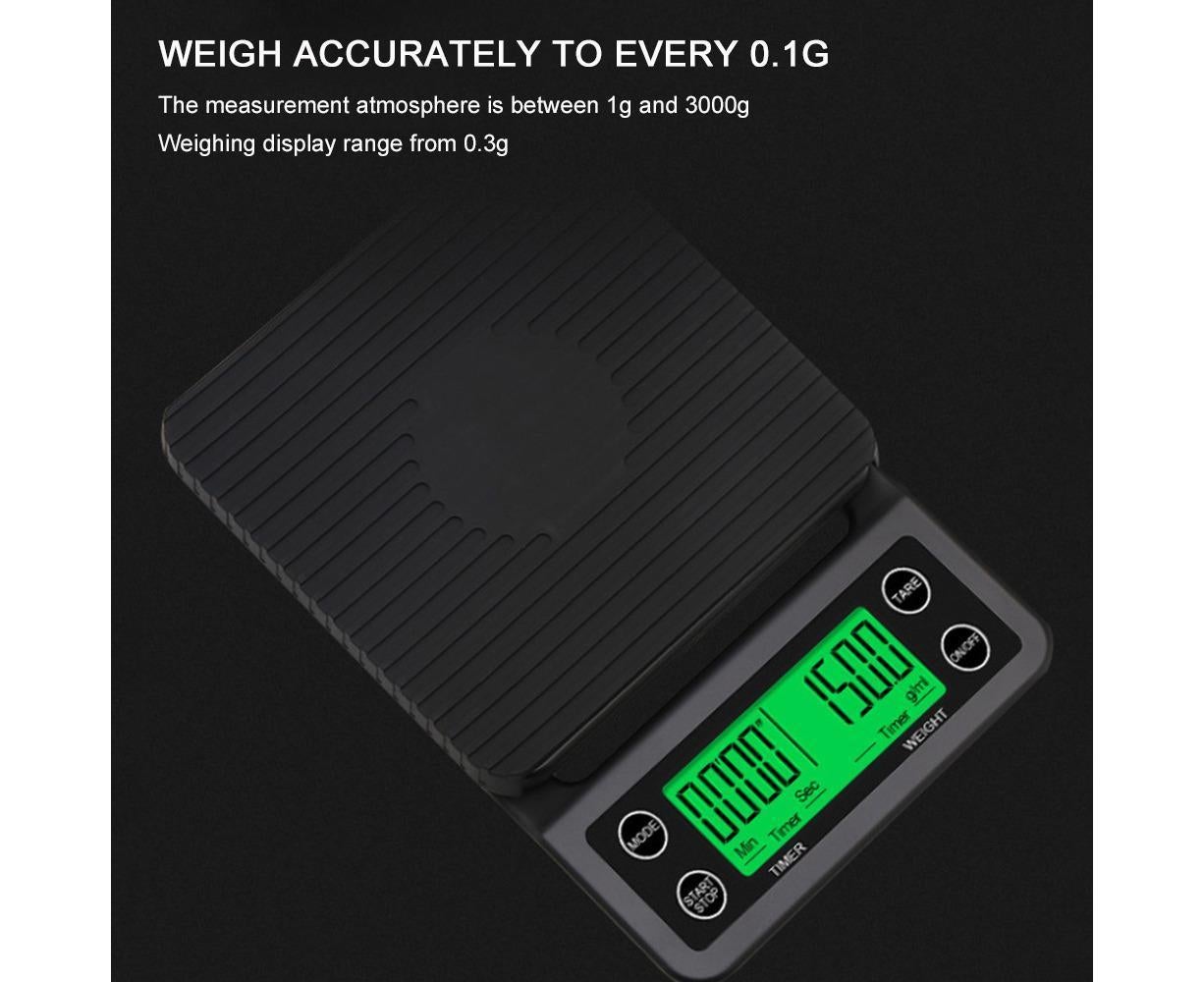 Electric Kitchen Scale - Coffee Scale - Mini Platform V1263-JX-759