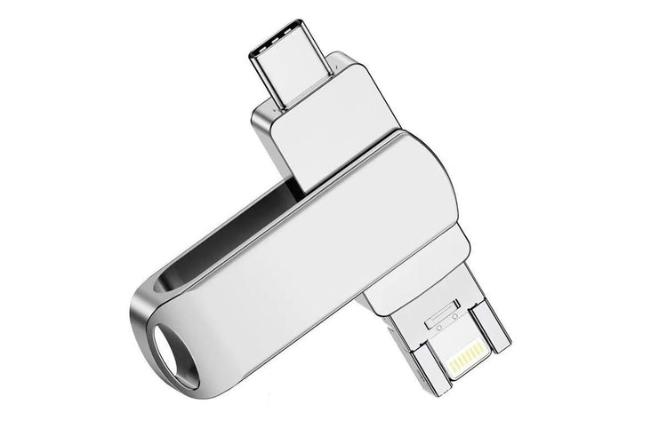 4 in 1 USB Flash Drive Photo Stick USB 3.0 Memory Stick Storage for Photos Backup -Rotating USB Flash Drive 1TB