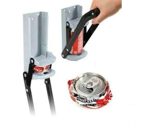 Aluminium Can Crusher - 16oz Beer Soda Smasher - Wall Mount Included Bottle Opener 2 Can Crushers V1263-JX-762