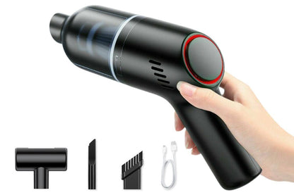 Handheld Car Vacuum Cleaner for Car Home Office Pet-Blue