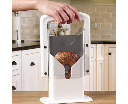 Bagel Slicer Kitchen Baking Tool-White V1263-JX-769